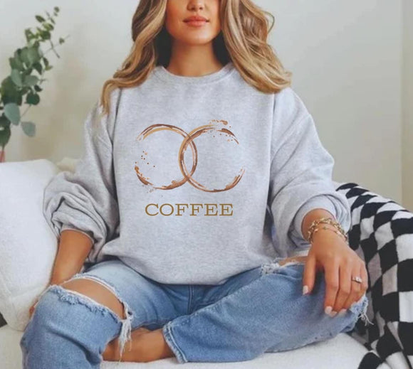 Coffee Rings Sweatshirt (ETA 6 Weeks)