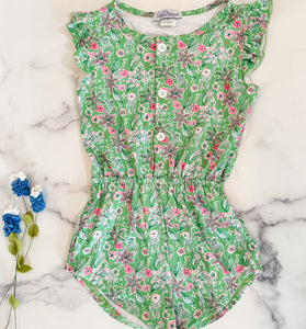 Safari Sweetheart Romper