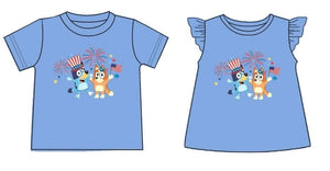 Bluey Americana Tee Pre-Order (ETA MAY)