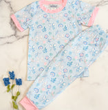 Sweet Bluebonnet Bows Pajamas