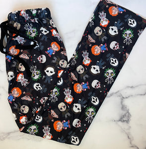 Adult Halloween Horror Pajama Pants