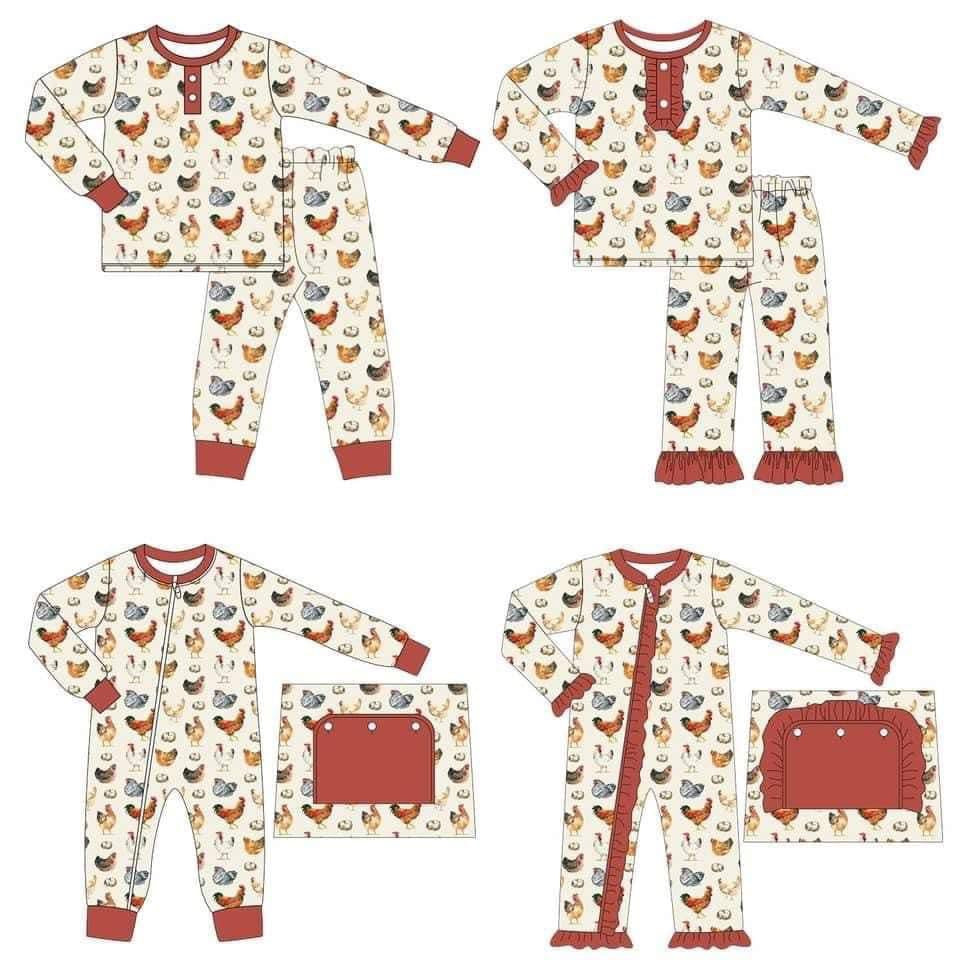 Chicken Pajama Collection Pre-Order – Sweet Bluebonnet Boutique